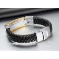 stainless steel fashion jewelry magnetic bracelet mens bracelets leather bracelet